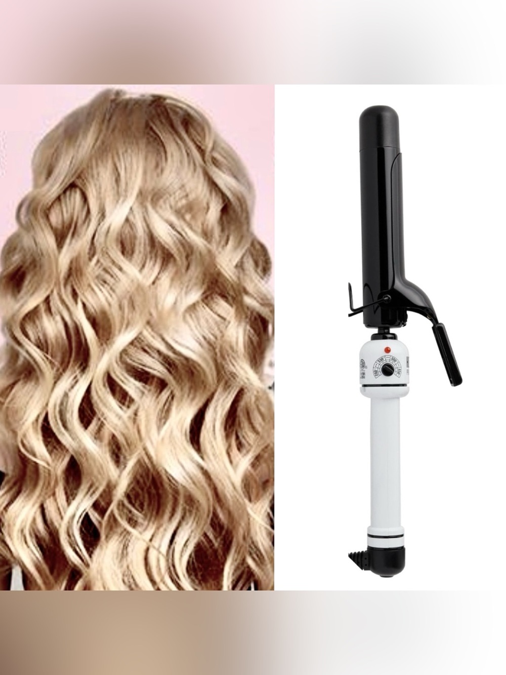 Hot Tools 1¼" Nano Ceramic Salon
Curling Iron / Wand